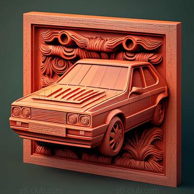 3D модель Fiat Tempra (STL)